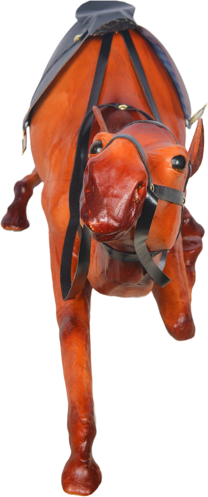 VMSK HandiCraft Sitting Camel | Leather | 12” Inch | Decorative Showpiece