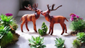 VMSK HandiCraft Reindeer Set | 6” Inch | Brown | Decorative Showpiece