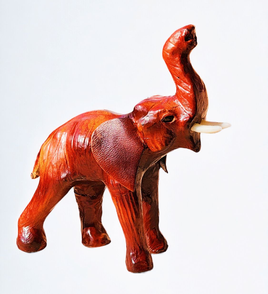 VMSK HandiCraft Elephant - 2 Pieces | 6” Inch | Brown | Decorative Showpieces