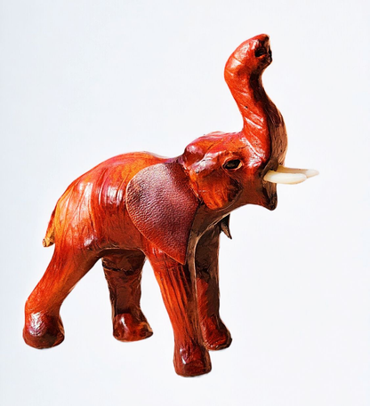VMSK HandiCraft Elephant - 2 Pieces | 6” Inch | Brown | Decorative Showpieces