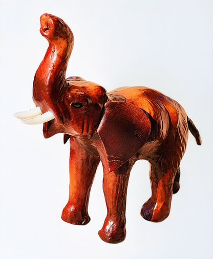 VMSK HandiCraft Elephant - 2 Pieces | 6” Inch | Brown | Decorative Showpieces