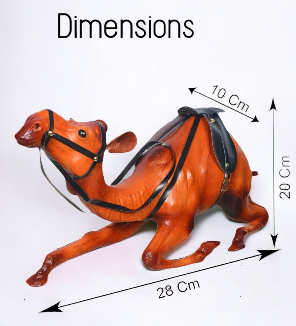 VMSK HandiCrafts Sitting & Standing Camel Pair | Set of 2 | 12” Inch Each | Decorative Showpiece