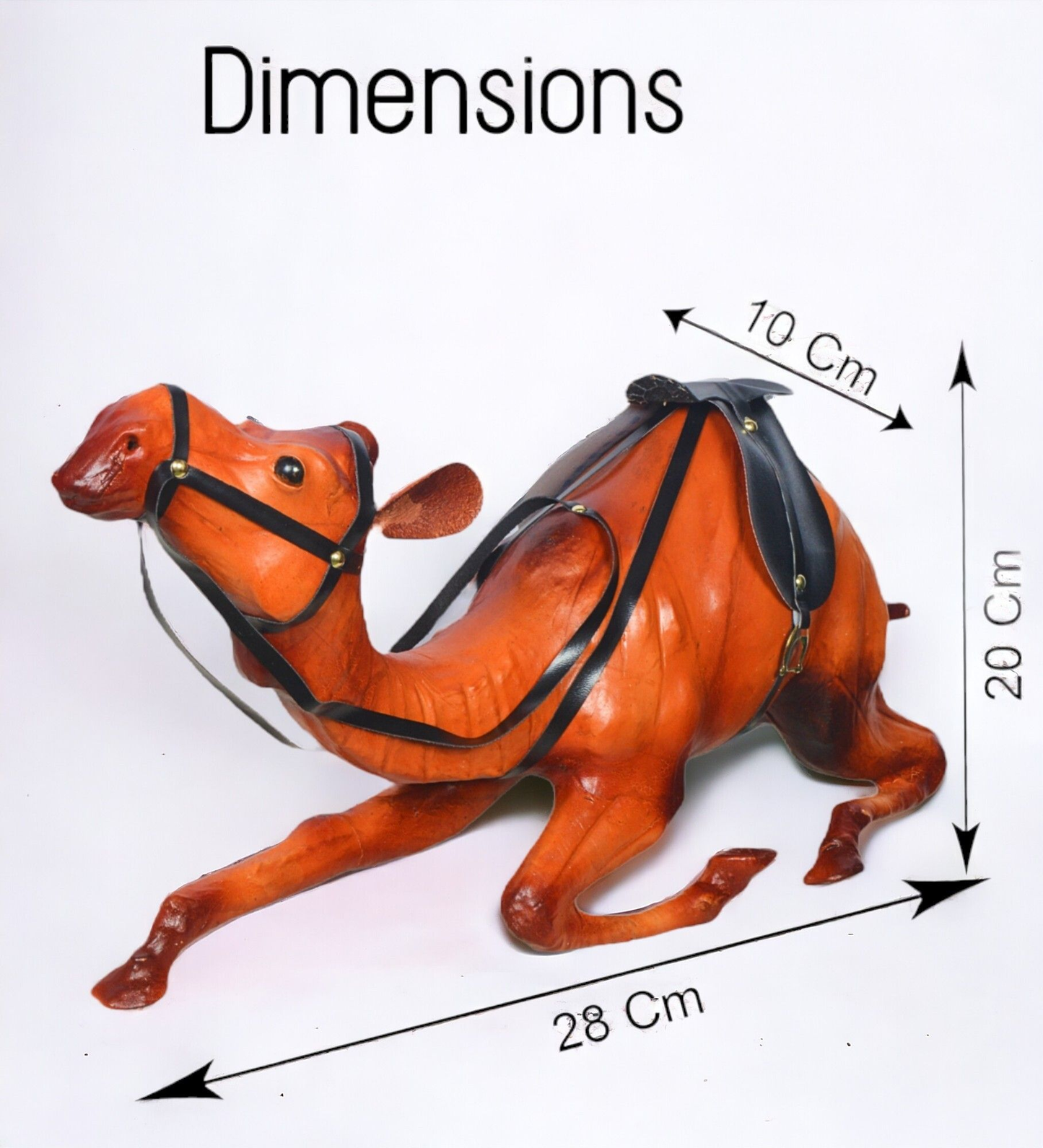 VMSK HandiCrafts Sitting & Standing Camel Pair | Set of 2 | 12” Inch Each | Decorative Showpiece