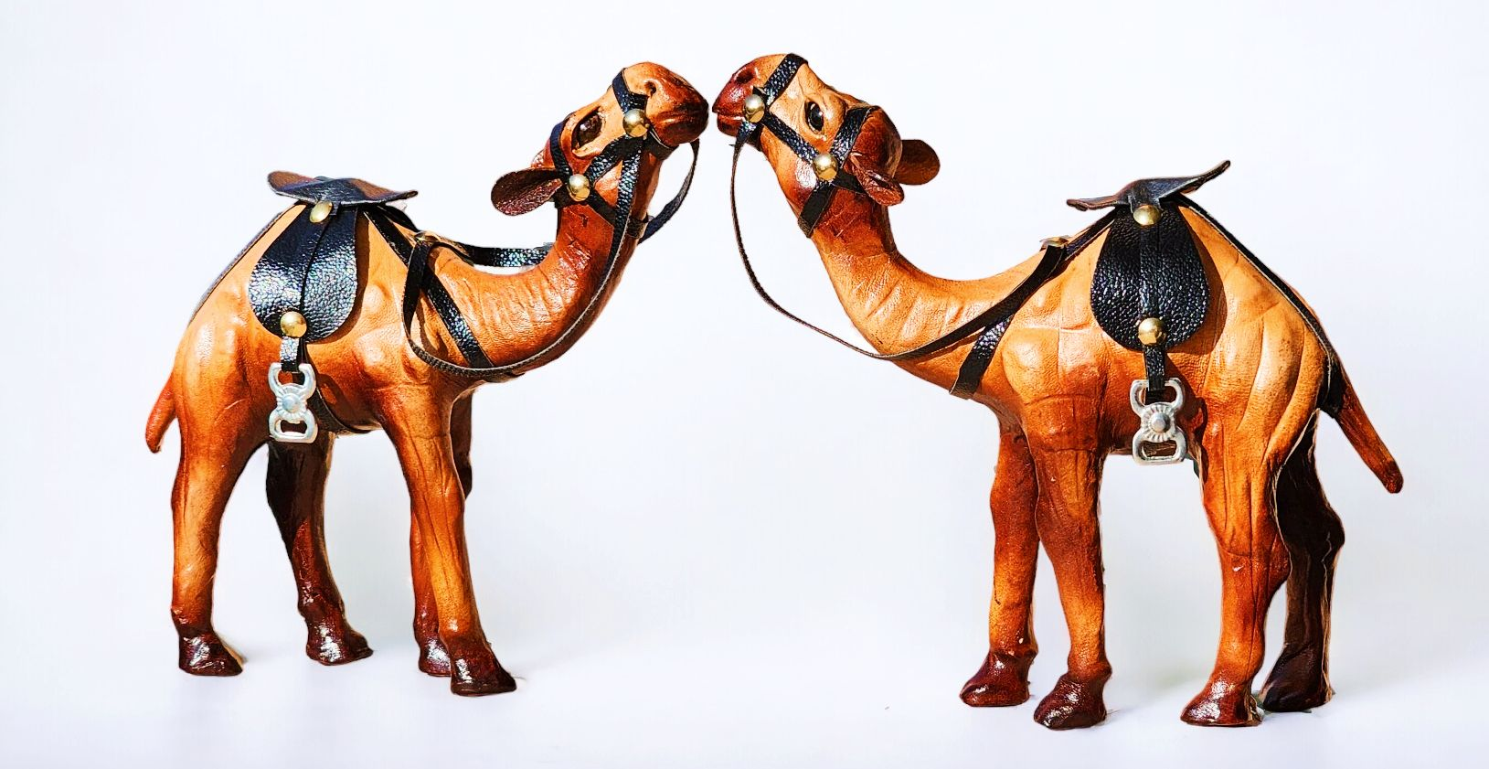 VMSK HandiCraft Camel Set | 6” Inch | Brown | Decorative Shopiece